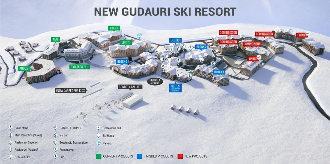 Gvc 328 New Gudauri Apartment Екстериор снимка